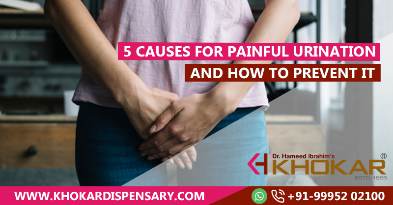 5 causes for painful urination and how to prevent it